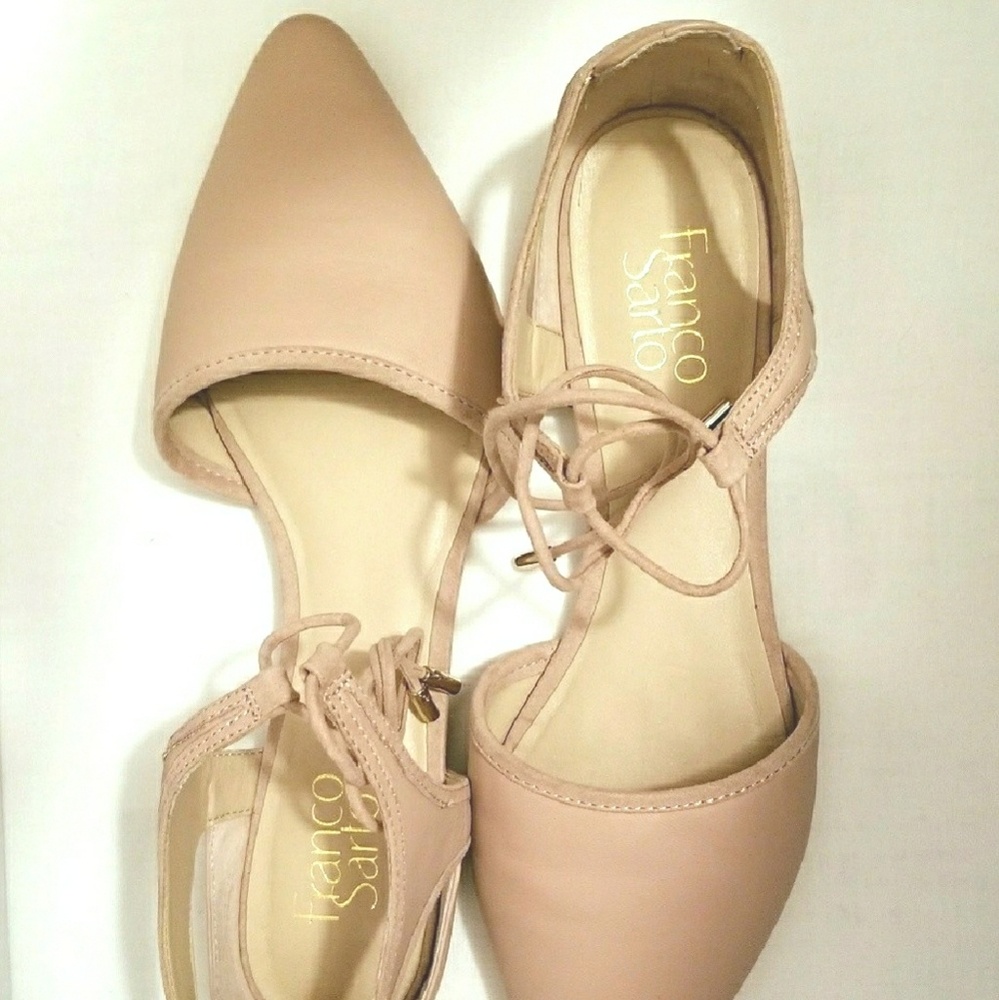 Franco Sarto Nude Flat
